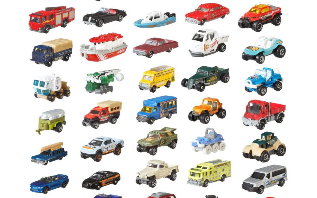 Matchbox Classic 50-Pack Realistic Vehicles Set