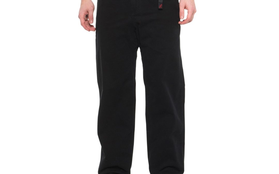 Gramicci Black Rockin’ Sport Pants