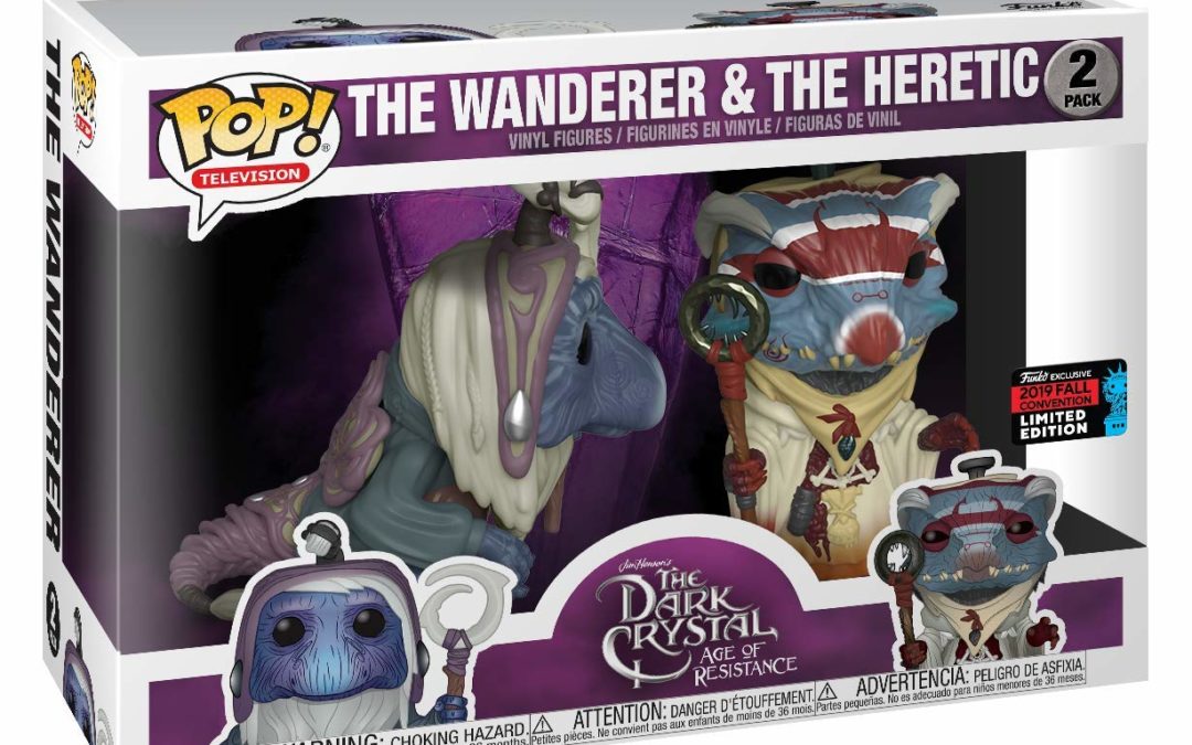 Funko POP! Television: Netflix The Dark Crystal - Age of Resistance - The Wanderer & The Heretic 2pk (Shared NYCC Debut)