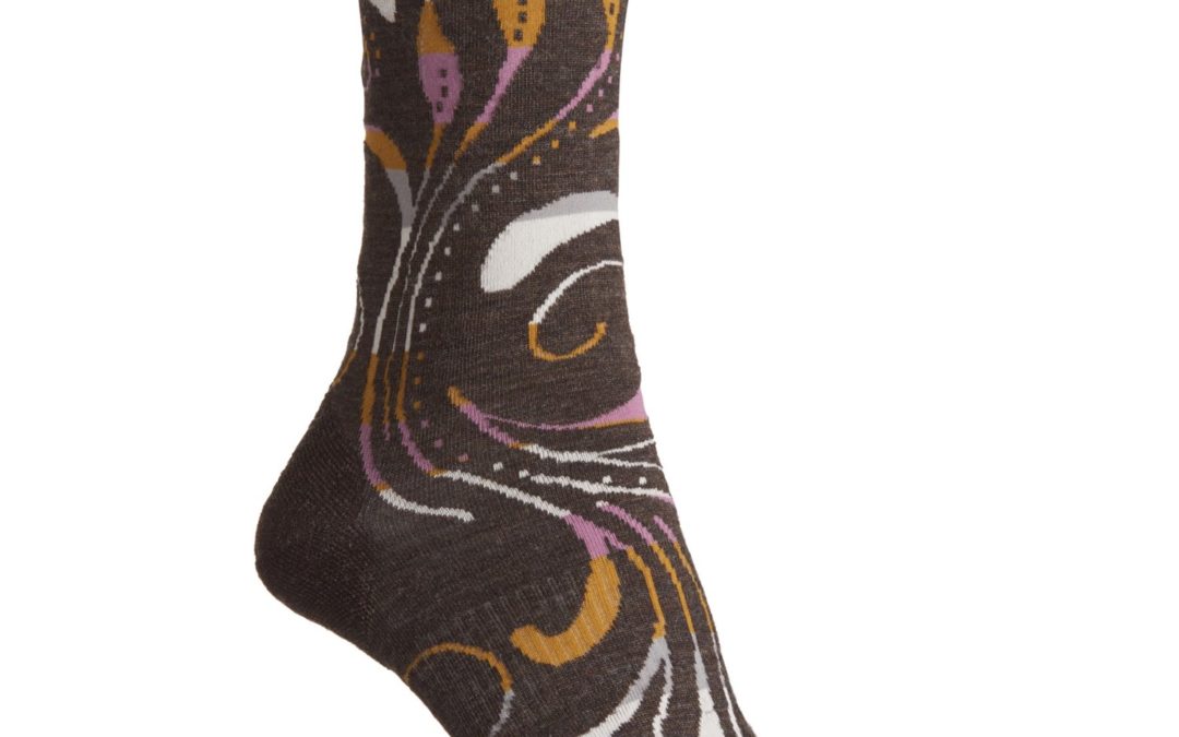 SmartWool Chestnut Heather Sweet Harvest Socks - Merino Wool, Crew (For Women)