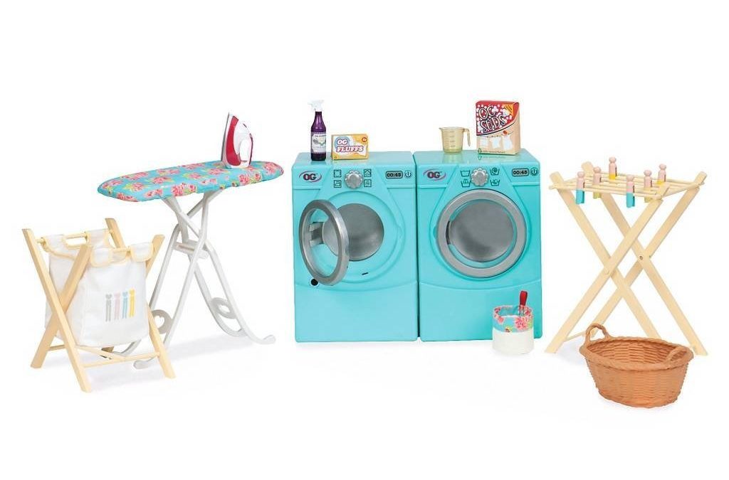 Our Generation BD37158Z Tumble & Spin Laundry Accessory Set
