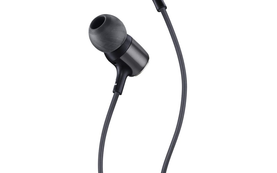 JBL Live 100 in-Ear Headphones with Remote - Black