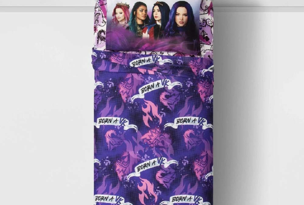 Descendants 3 Twin Wickedly Fabulous Sheet Set