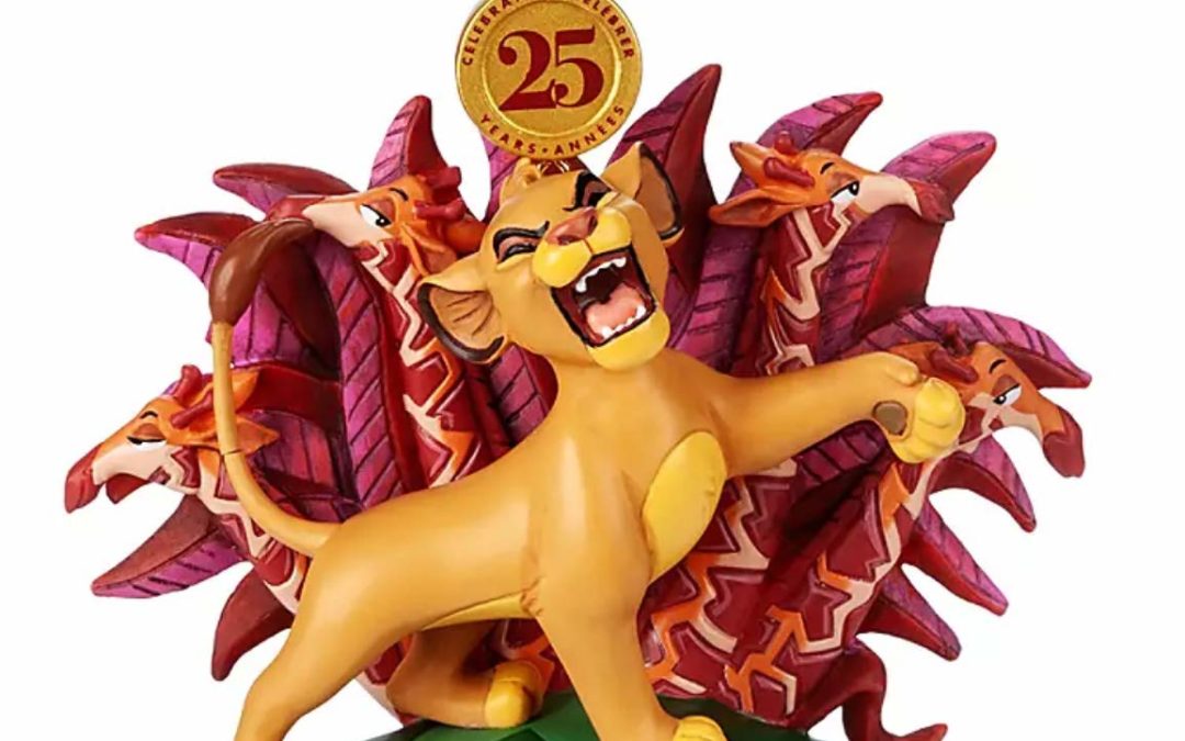 Disney Lion King 25th Anniversary Sketchbook Ornament