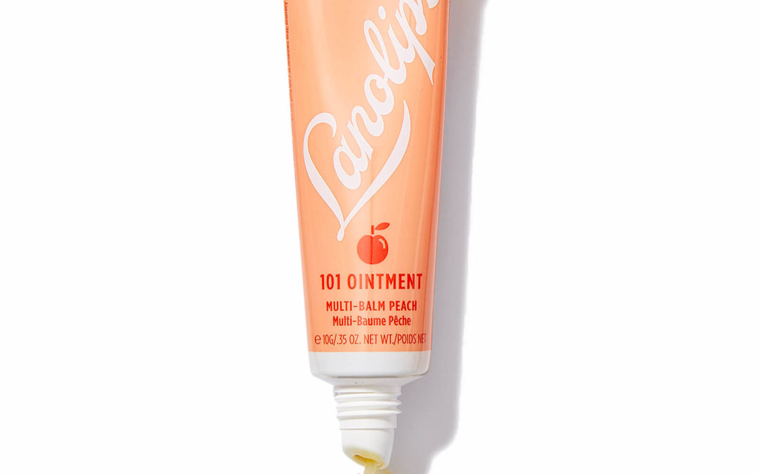 Lanolips 101 Ointment Multi-Balm, Peach, 0.35 Oz
