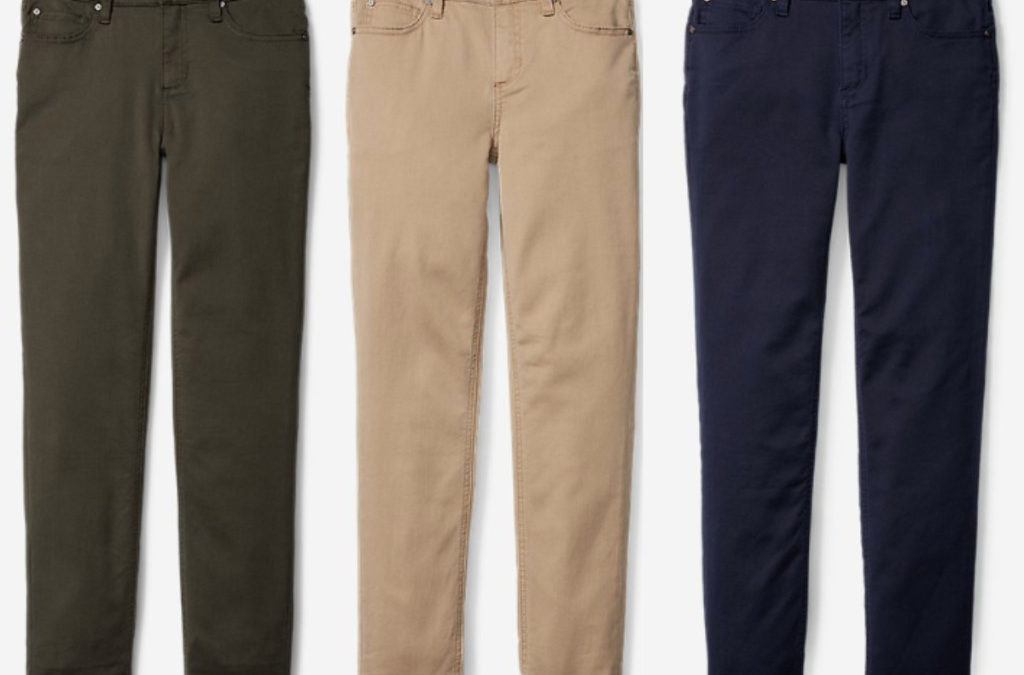 Five-Pocket Knit Flex Jeans