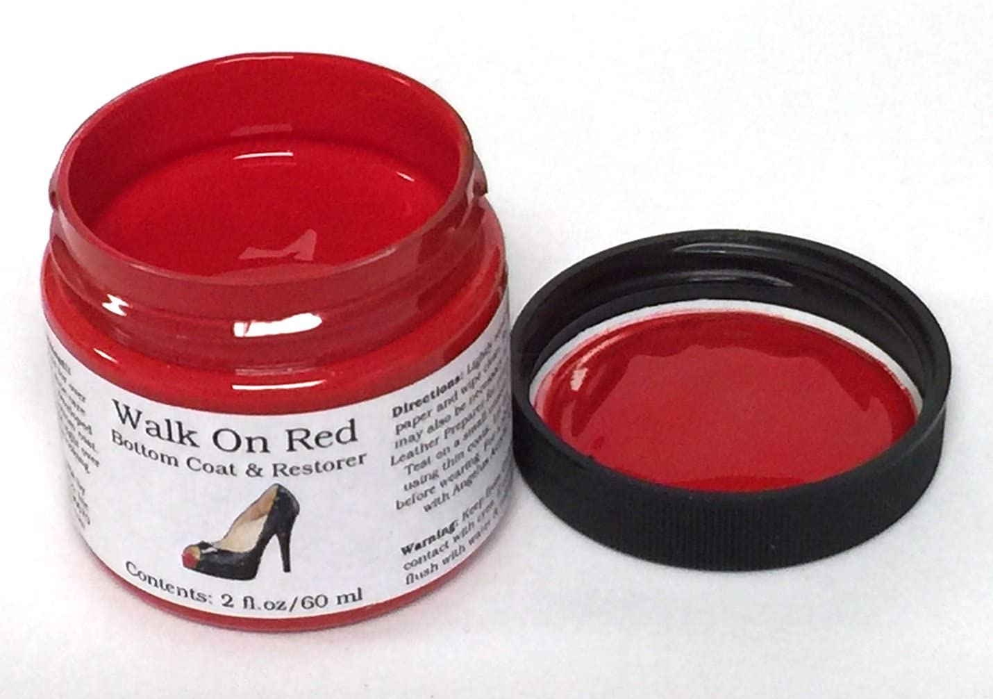 Walk On Red Bottom Coat & Restorer Angelus Brand Acrylic Leather Paint