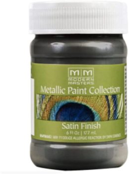 Modern Masters Metallic Paint Collection Shimmer 6oz. (Steel Gray)
