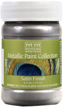 Paints Modern Masters Metallic Paint Collection Shimmer 6oz. (Platinum)