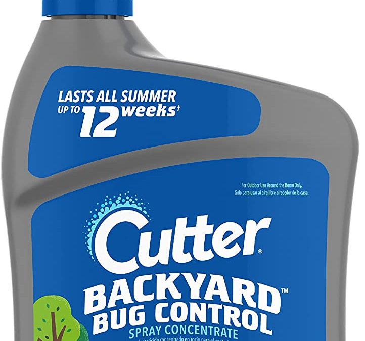 Cutter Backyard Bug Control Spray Concentrate, 32-Ounce, 6-Pack