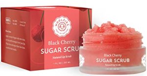 Woolzies Black Cherry Sugar Lip Scrub – 1 oz.