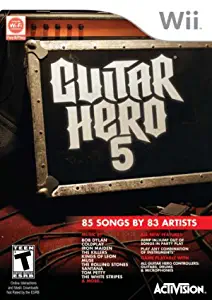 Guitar Hero 5 – Nintendo Wii (Game only)