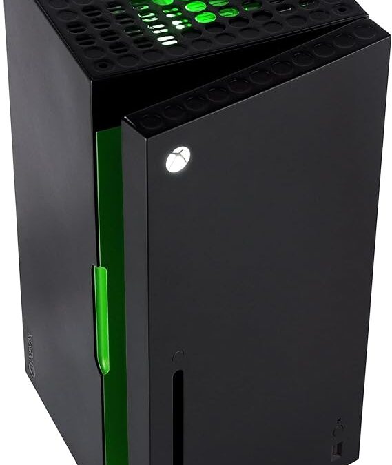 Xbox Series X Replica Mini Fridge Thermoelectric Cooler,