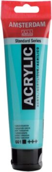 Amsterdam Standard Series Acrylic – Turquoise Green, 120 ml Tube