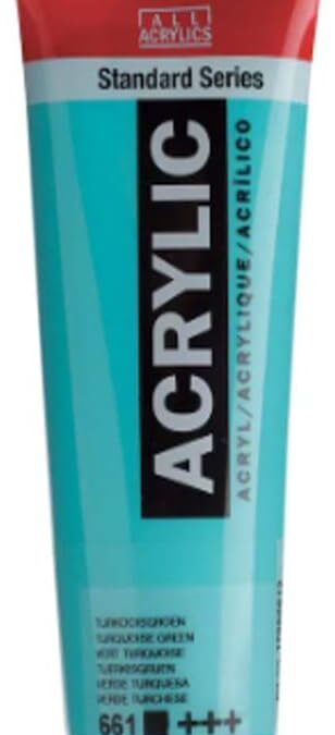 Amsterdam Standard Acrylics, 120ml (Turquoise Green)